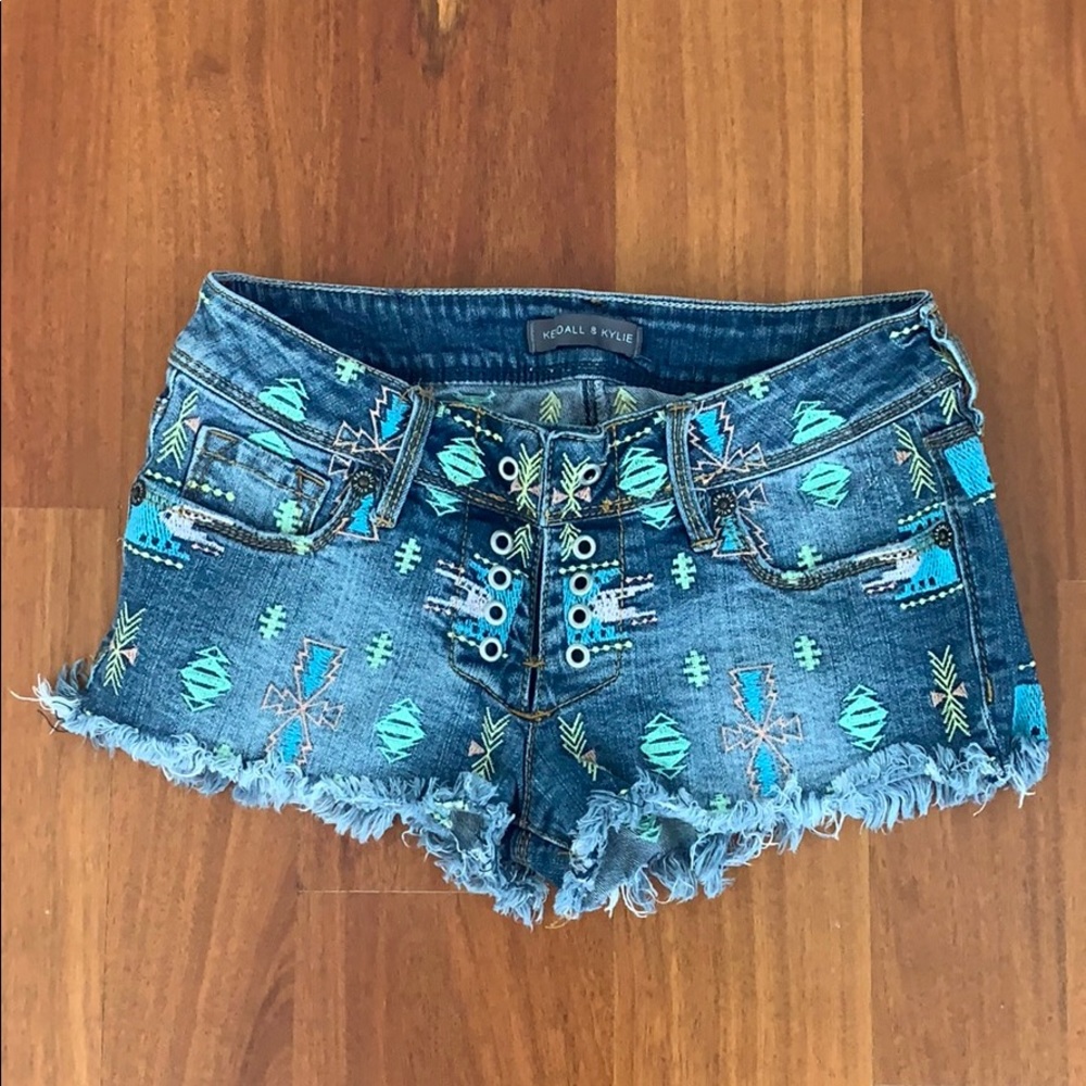 Kendall & Kylie Aztec Shorts